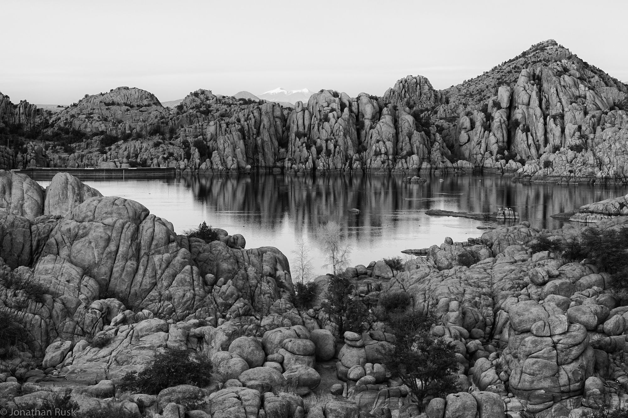 San Francisco Peaks over Watson Lake